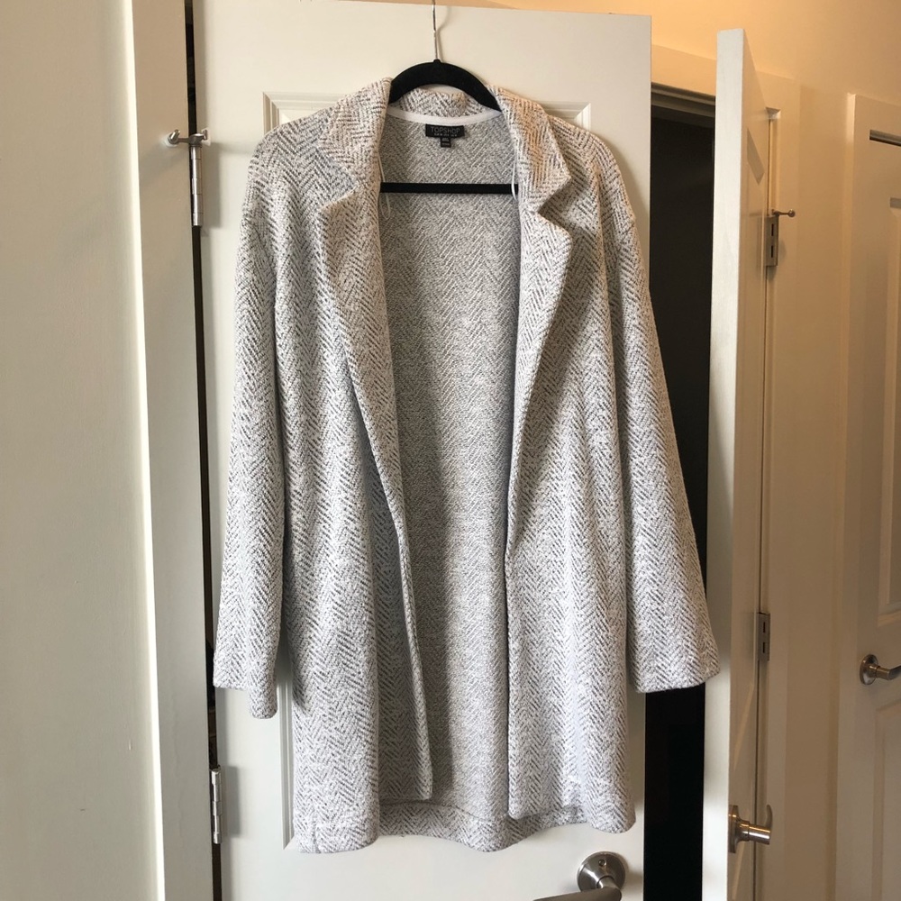 Topshop grey jacket